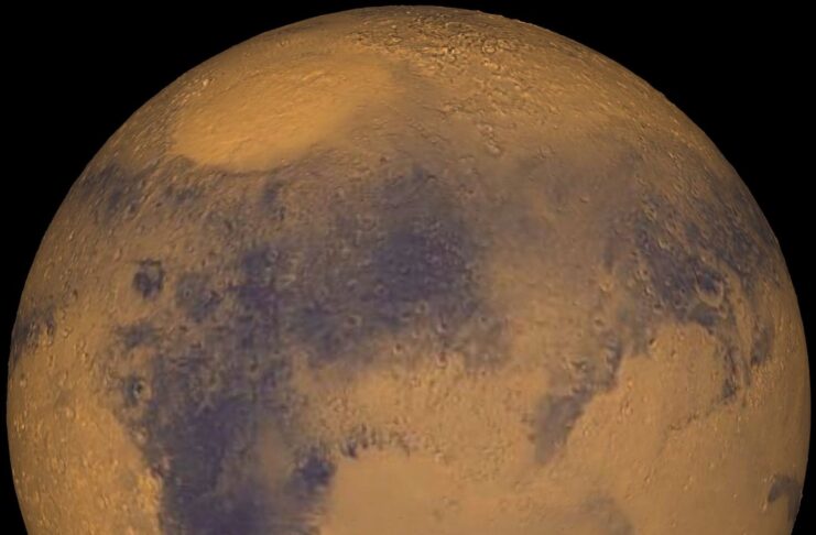 Mars’ın Kuzey Kutbu Üzerinden Uçmak