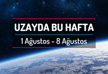 1 Ağustos – 8 Ağustos | Uzayda Bu Hafta