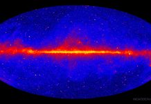 Fermi'nin 12 Yıllık Tüm Gökyüzü Gama Işını Haritası
