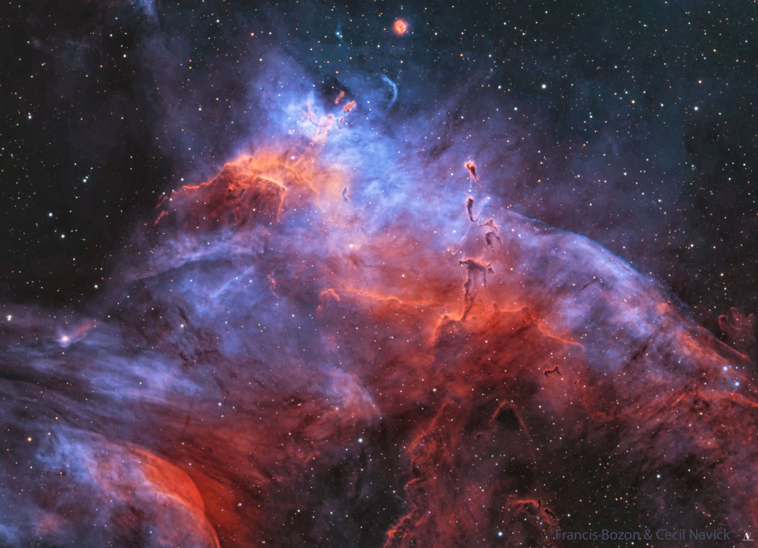 Günün Astronomi Görseli 28 Nisan 2025 | Uzaydan Haberler Gum 37 ve Güneyli İribaşlar | Uzaydan Haberler