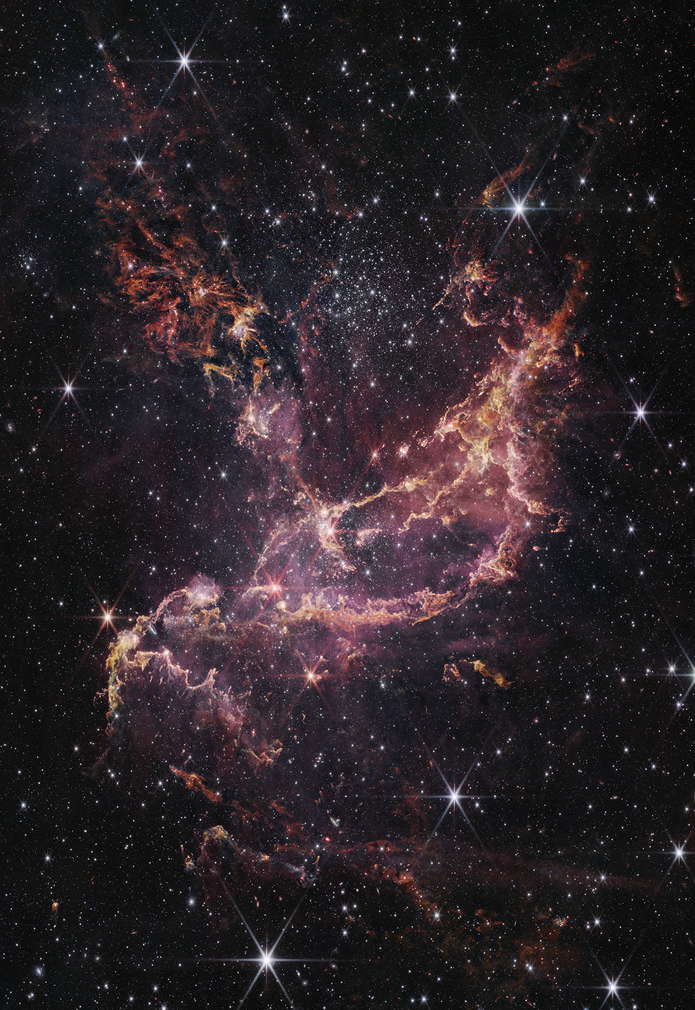 Günün Astronomi Görseli 2 Mayıs 2025 | Uzaydan Haberler Genç Yıldız Kümesi NGC 346 | Uzaydan Haberler