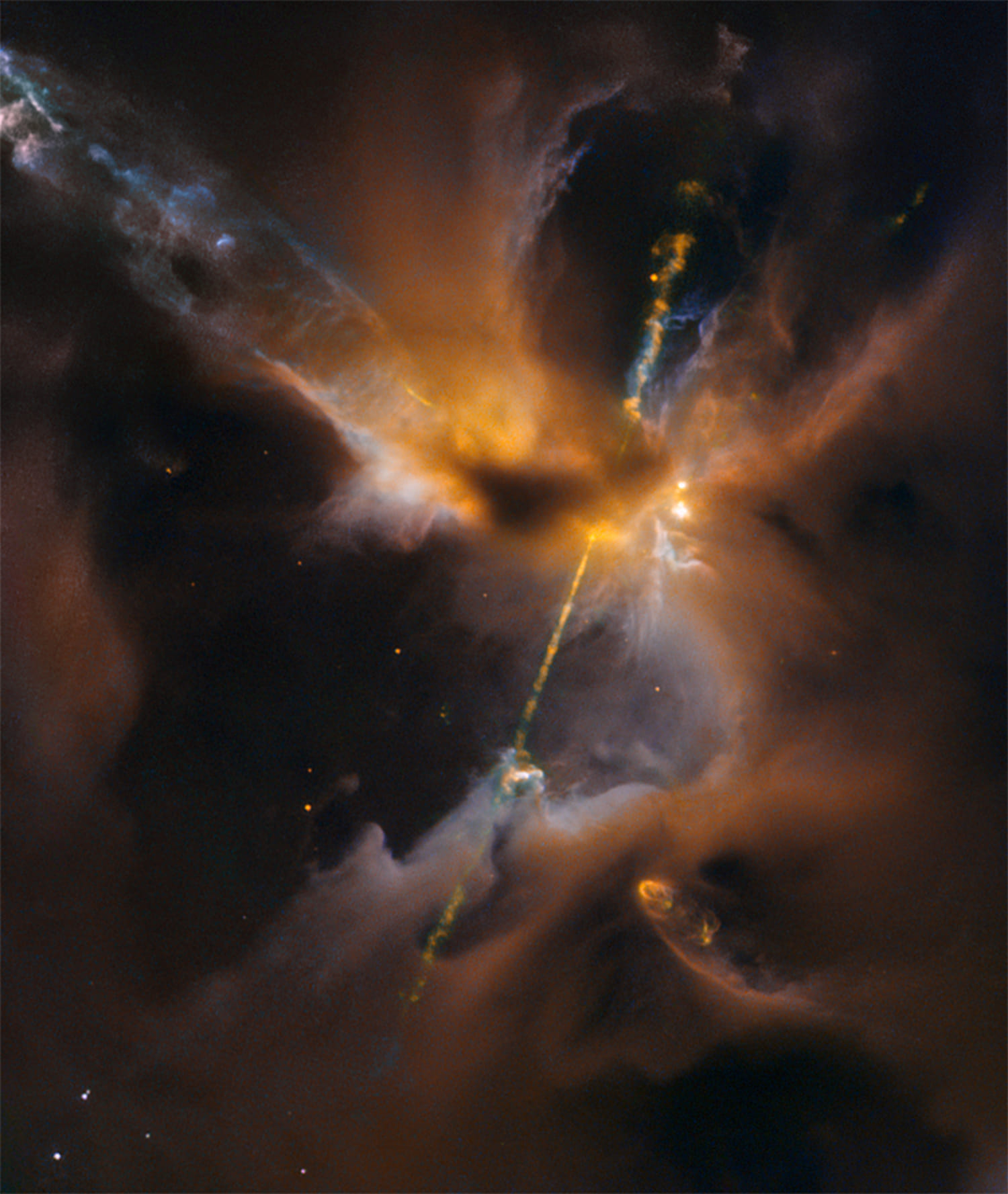 Günün Astronomi Görseli 28 Mayıs 2025 | Uzaydan Haberler Herbig-Haro 24 | Uzaydan Haberler