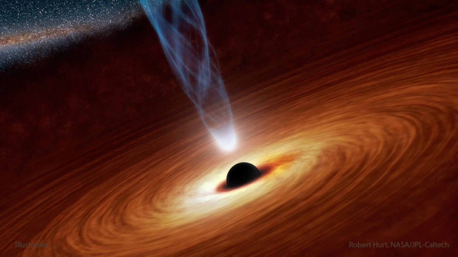 Günün Astronomi Görseli 4 Mayıs 2025 | Uzaydan Haberler Süper Kütleli Bir Kara Deliğin Dönüşü | Uzaydan Haberler