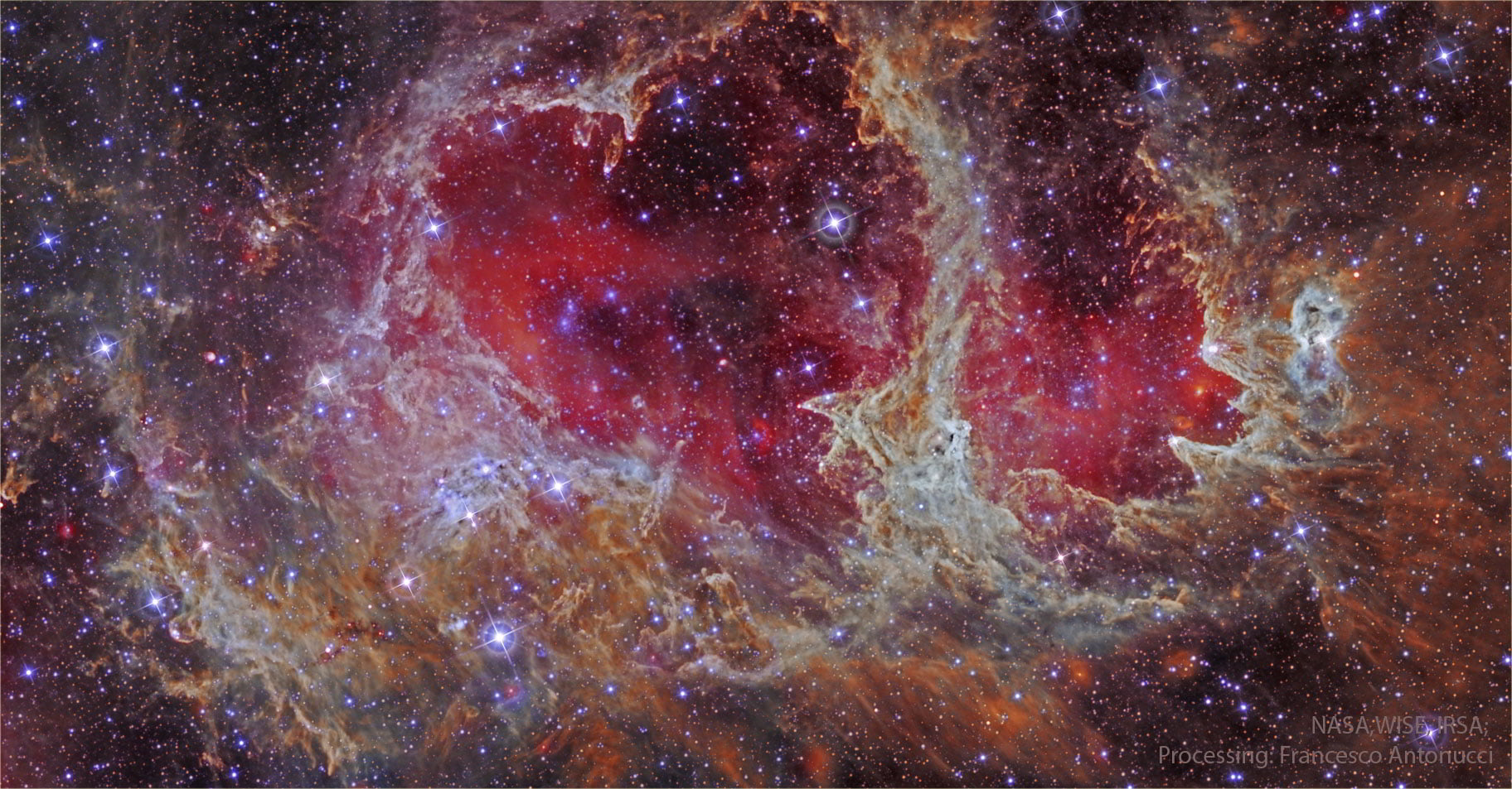 Günün Astronomi Görseli 23 Haziran 2025 | Uzaydan Haberler W5: Yıldız Oluşum Sütunları | Uzaydan Haberler