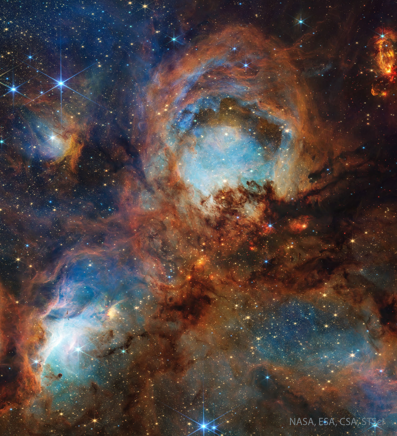 Günün Astronomi Görseli 21 Temmuz 2025 | Uzaydan Haberler Webb Uzay Teleskobu'ndan Kedi Pençesi Nebulası | Uzaydan Haberler