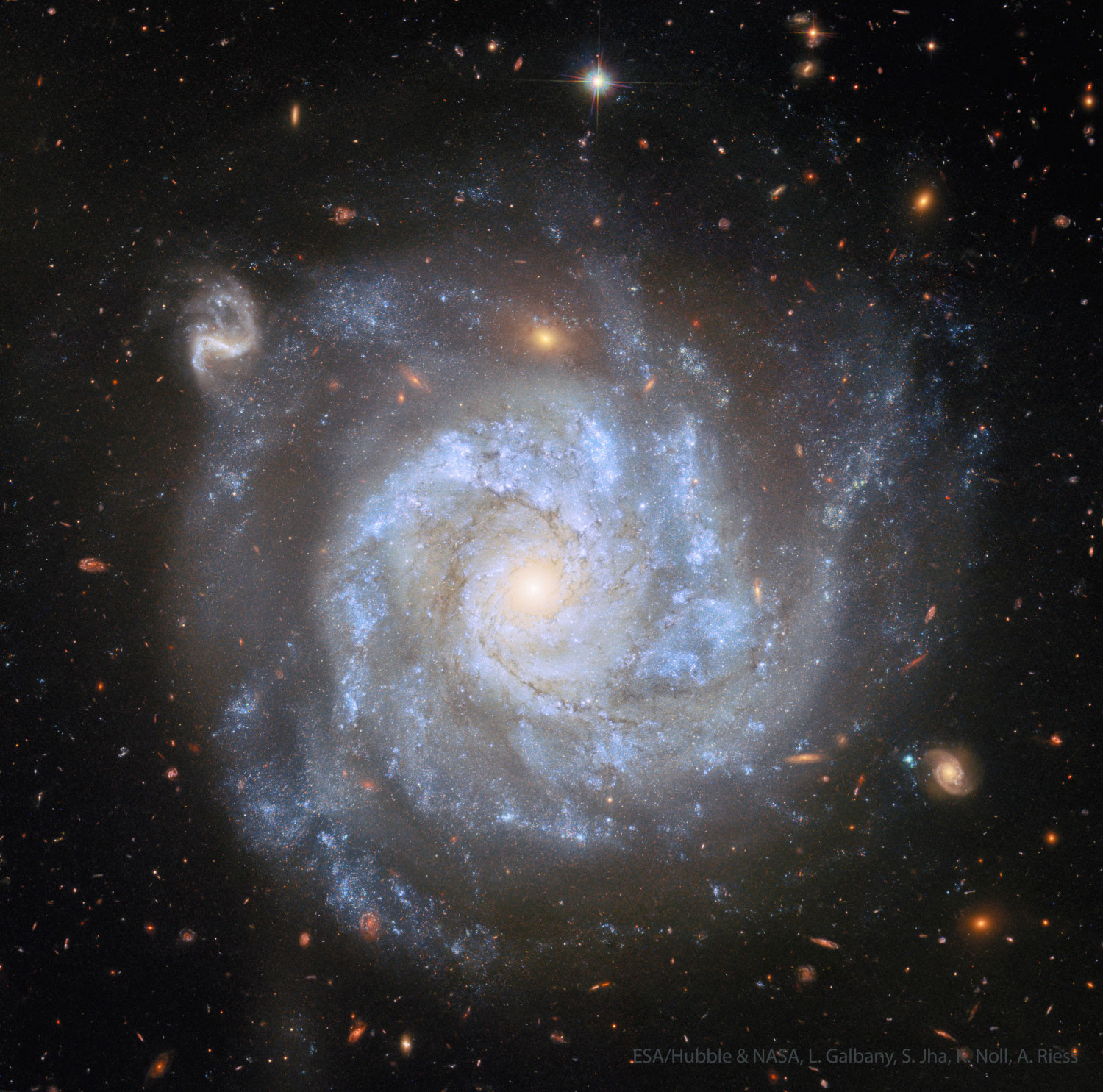 NGC 1309: Yararlı Bir Spiral Galaksi | Uzaydan Haberler