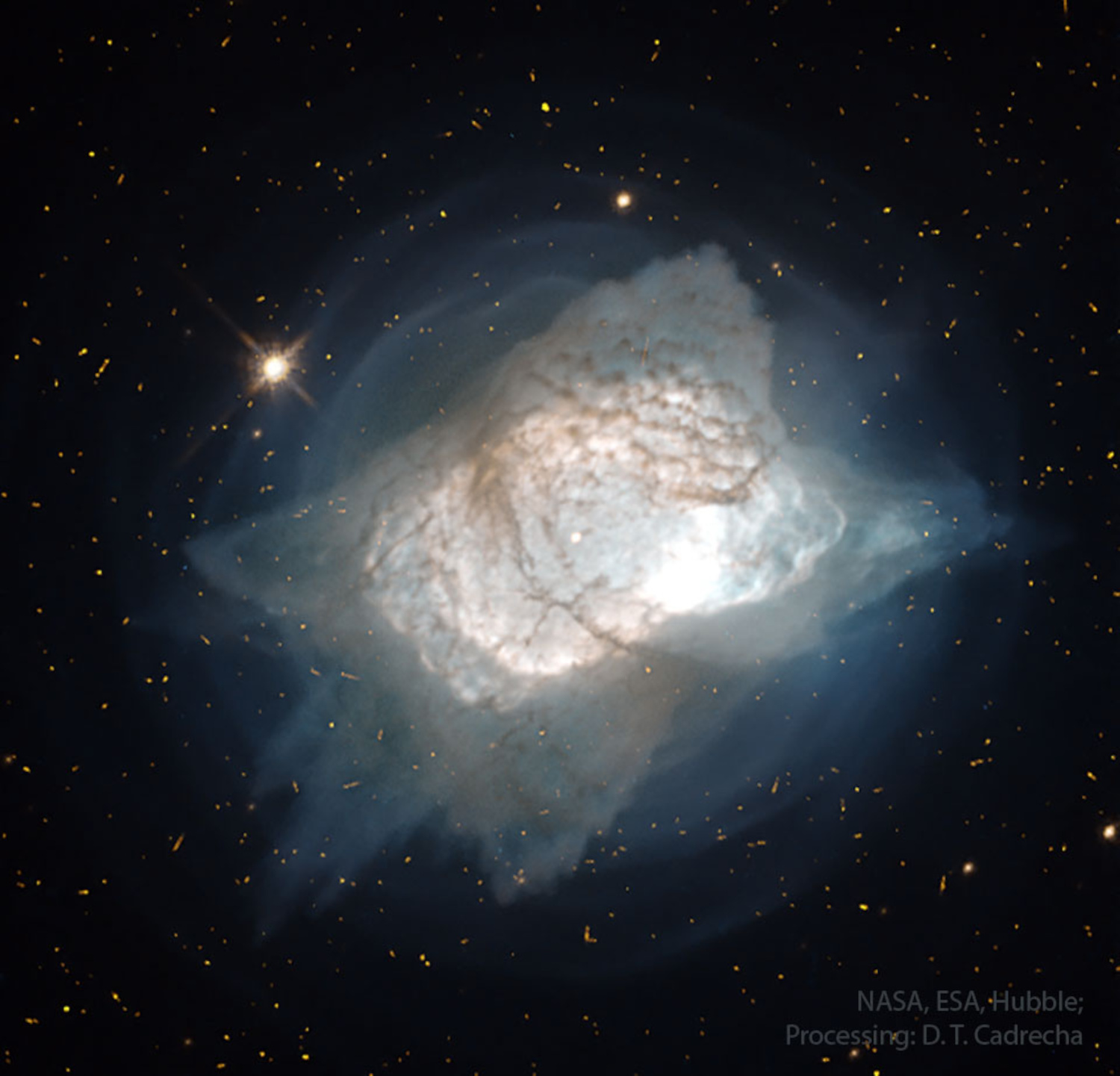 Günün Astronomi Görseli 31 Ağustos 2025 | Uzaydan Haberler NGC 7027: Yastık Gezegenimsi Nebulası | Uzaydan Haberler