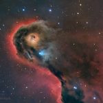 IC 1396 İçindeki Sıra Dışı Kürecik IC 1396 İçindeki Sıra Dışı Kürecik