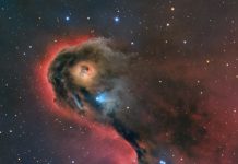 IC 1396 İçindeki Sıra Dışı Kürecik IC 1396 İçindeki Sıra Dışı Kürecik