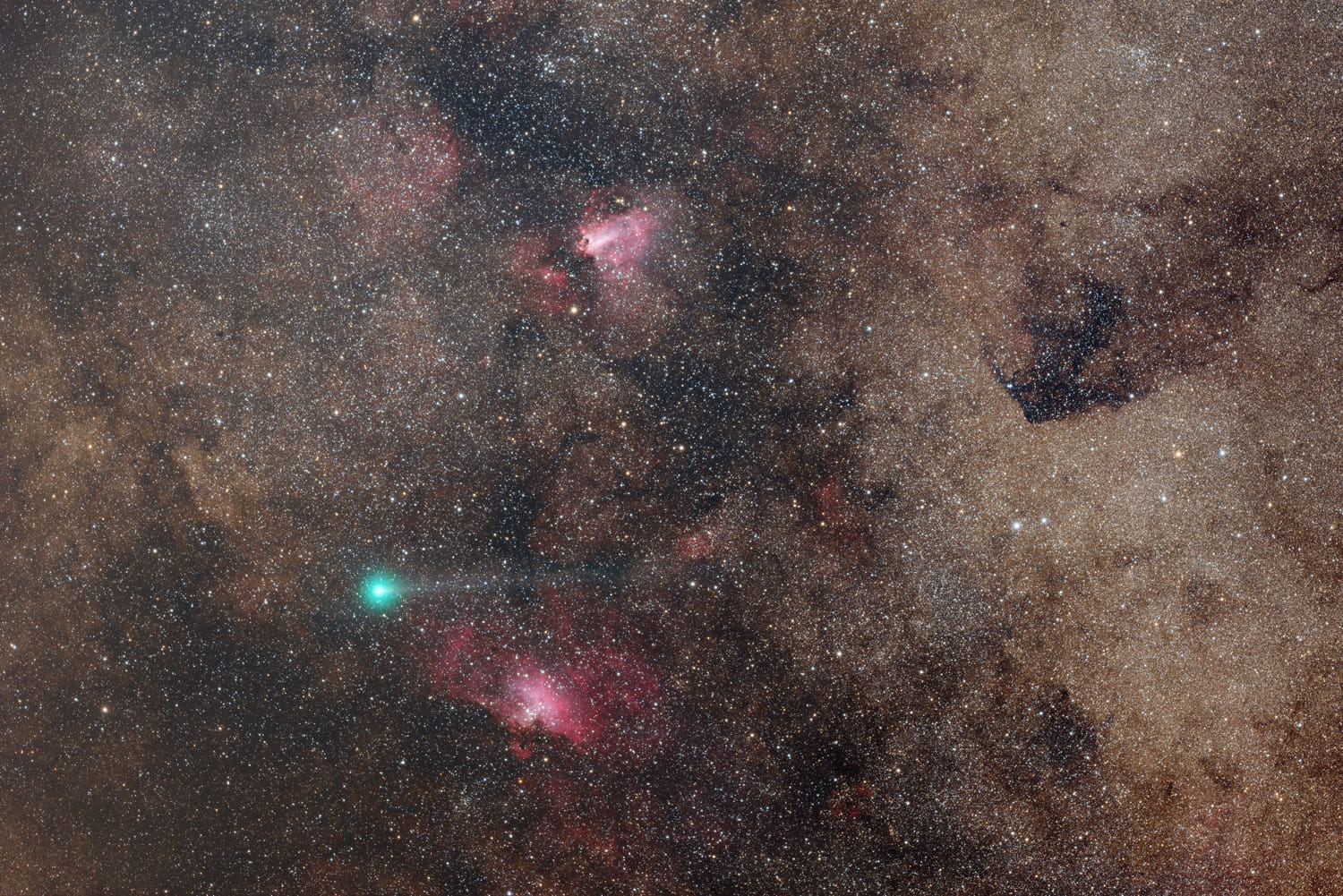 Günün Astronomi Görseli 23 Ekim 2025 | Uzaydan Haberler KUĞU, Kuğu, Kartal | Uzaydan Haberler
