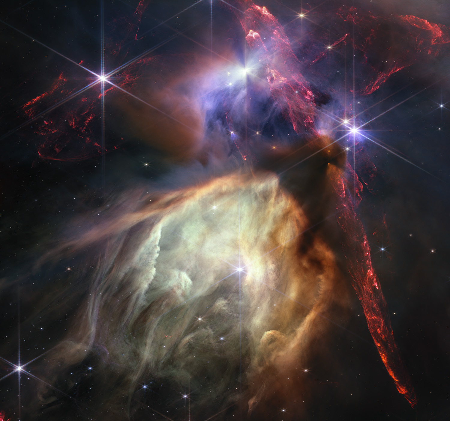 Günün Astronomi Görseli 25 Ekim 2025 | Uzaydan Haberler Webb'in Rho Ophiuchi'si | Uzaydan Haberler