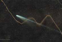 Lemmon Kuyruklu Yıldızının İki Kuyruğu Lemmon Kuyruklu Yıldızının İki Kuyruğu