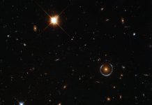 Hubble’dan bir At Nalı Einstein Halkası Hubble'dan bir At Nalı Einstein Halkası