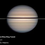 Dione ve Rhea Halka Geçişi Dione ve Rhea Halka Geçişi