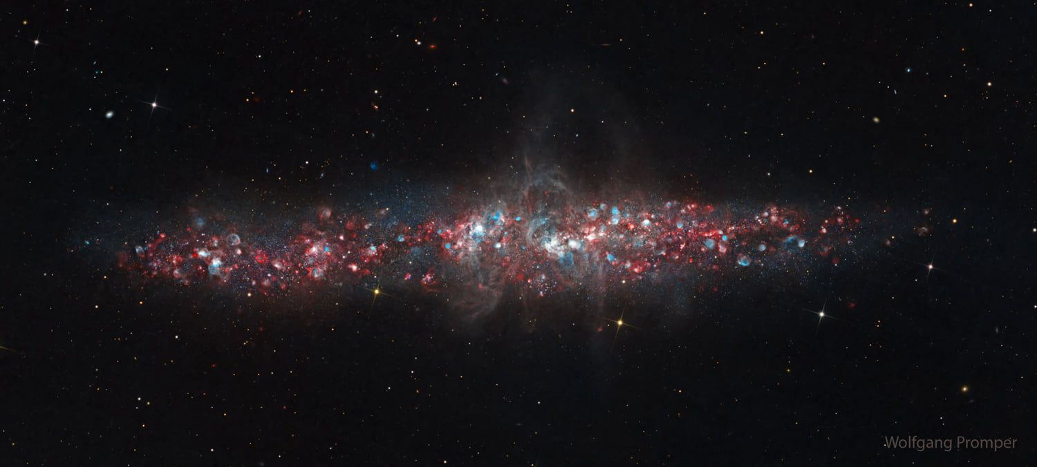 NGC 55: Bir Nebula Galaksisi | Uzaydan Haberler