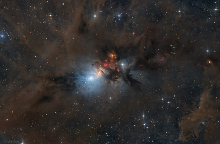 NGC 1333: Perseus’taki Yıldız Doğumevi NGC 1333: Perseus'taki Yıldız Doğumevi