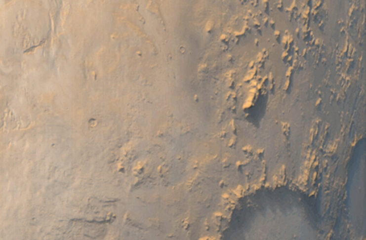 Galle: Mars’taki Mutlu Yüz Krateri Galle: Mars'taki Mutlu Yüz Krateri