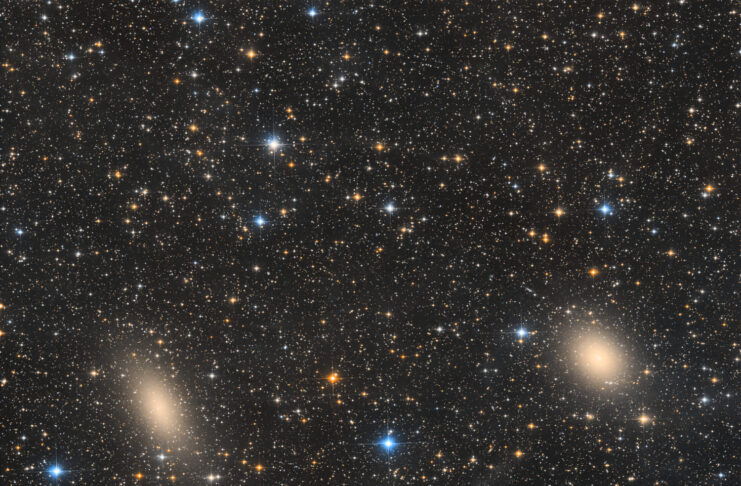 NGC 147 ve NGC 185 NGC 147 ve NGC 185