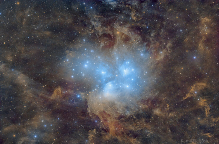 Pleiades: Yedi Kız Kardeş Yıldız Kümesi Pleiades: Yedi Kız Kardeş Yıldız Kümesi