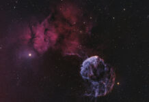 Sharpless 249 ve Denizanası Nebulası Sharpless 249 ve Denizanası Nebulası