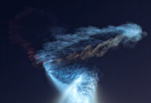 Fırlatma Dumanı: SpaceX Denizanası Fırlatma Dumanı: SpaceX Denizanası