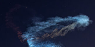 Fırlatma Dumanı: SpaceX Denizanası Fırlatma Dumanı: SpaceX Denizanası