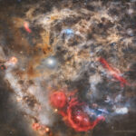 Orion ve Pleiades’in Tozlu Çevresi Orion ve Pleiades'in Tozlu Çevresi