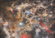 Orion ve Pleiades’in Tozlu Çevresi Orion ve Pleiades'in Tozlu Çevresi