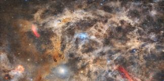 Orion ve Pleiades’in Tozlu Çevresi Orion ve Pleiades'in Tozlu Çevresi