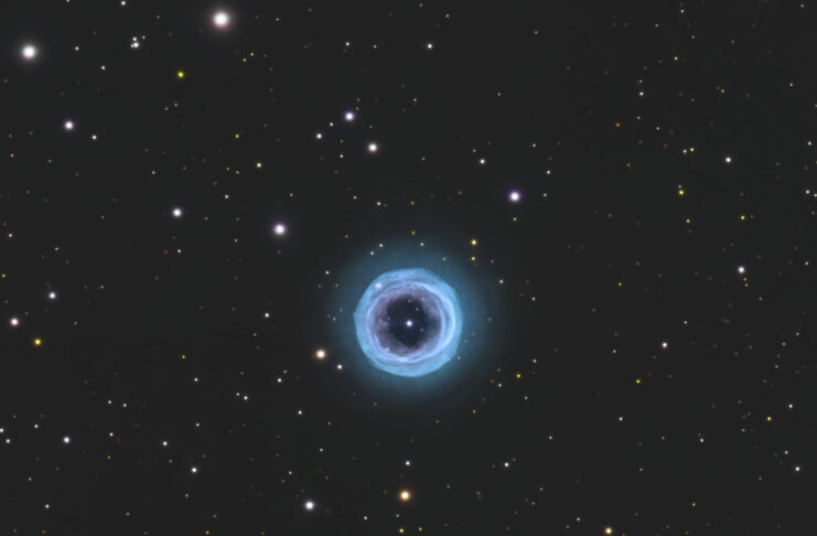 Shapley 1: Halkalı Bir Gezegenimsi Nebula Shapley 1: Halkalı Bir Gezegenimsi Nebula