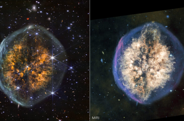 Webb Teleskobundan Görüntülenen Kafatası Nebulası Webb Teleskobundan Görüntülenen Kafatası Nebulası