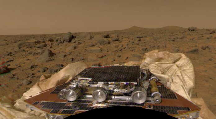 Pathfinder Mars’ta Pathfinder Mars'ta