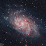 Messier 33: Üçgen Galaksisi Messier 33: Üçgen Galaksisi