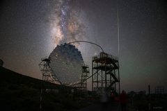 Yansıyan Meteor ve Samanyolu Yansıyan Meteor ve Samanyolu
