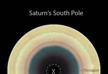 Hubble: Satürn’ün Güney Kutbundaki Ongen Hubble: Satürn’ün Güney Kutbundaki Ongen