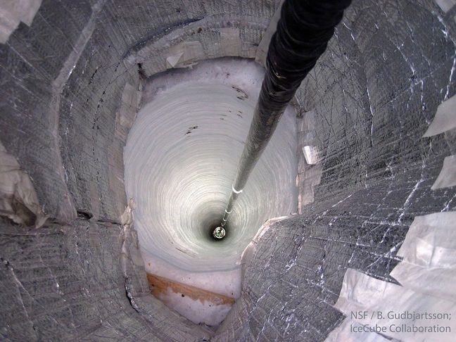 Kozmik Nötrinolar İçin Buzda Balık Avı Kozmik Nötrinolar İçin Buzda Balık Avı
