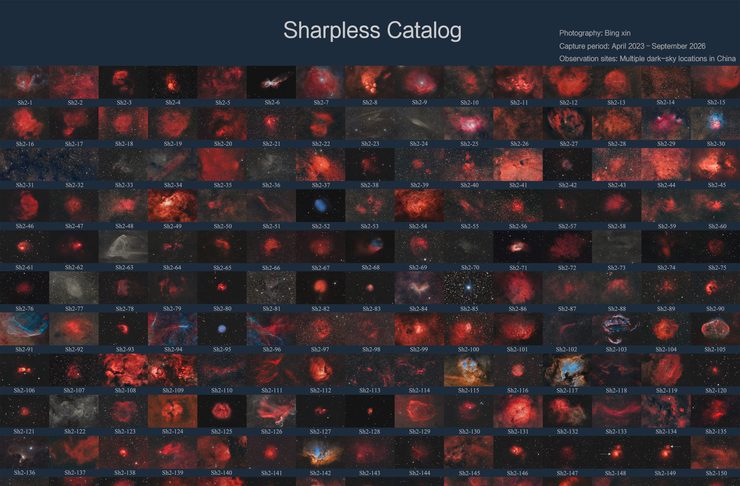 Sharpless Kataloğunun Tamamı: 313 Nebula Sharpless Kataloğunun Tamamı: 313 Nebula